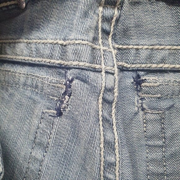 Miss Me Women's Jeans JP4656-6 Signature‎ JP9000B Boot Cut Bling Pockets Sz 29 - Picture 12 of 12